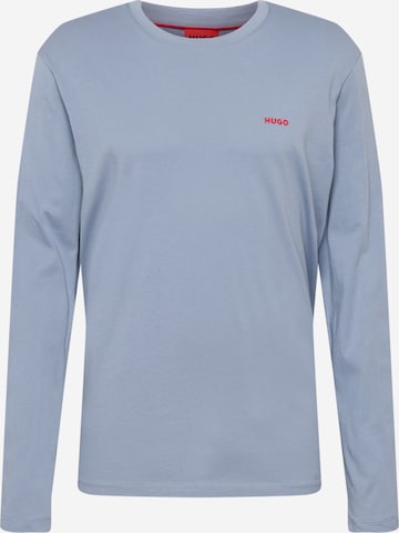 HUGO Red - Camiseta 'Derol 222' en azul: frente