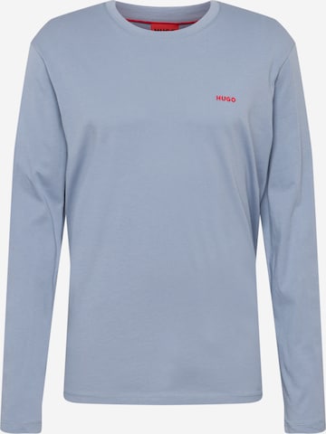 HUGO Red Shirt 'Derol 222' in Blauw: voorkant