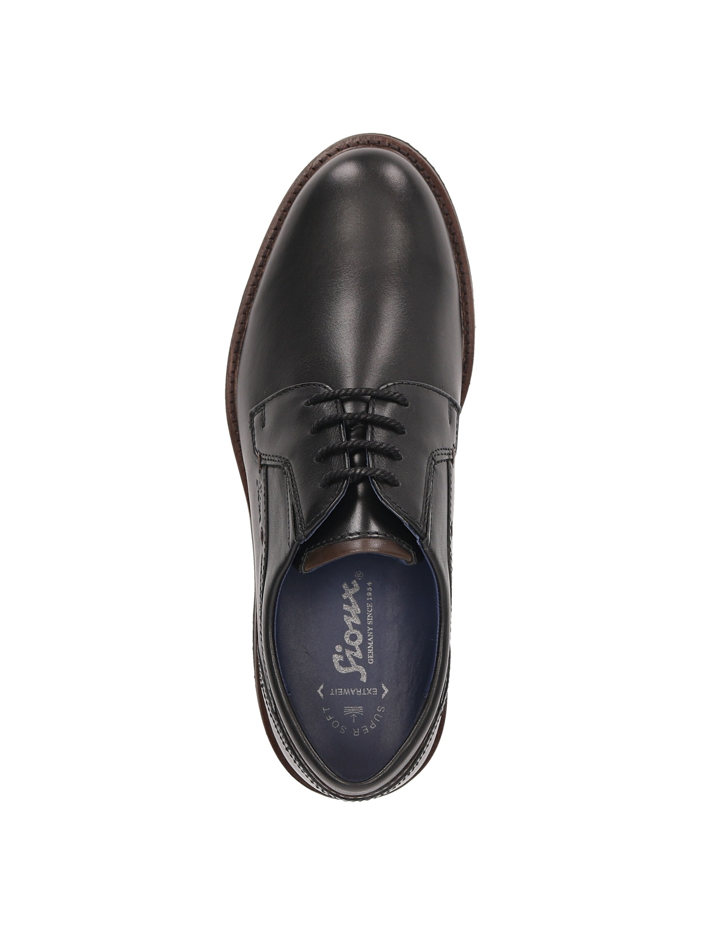 SIOUX Schnürschuh ' Dilip-716-H ' in Schwarz
