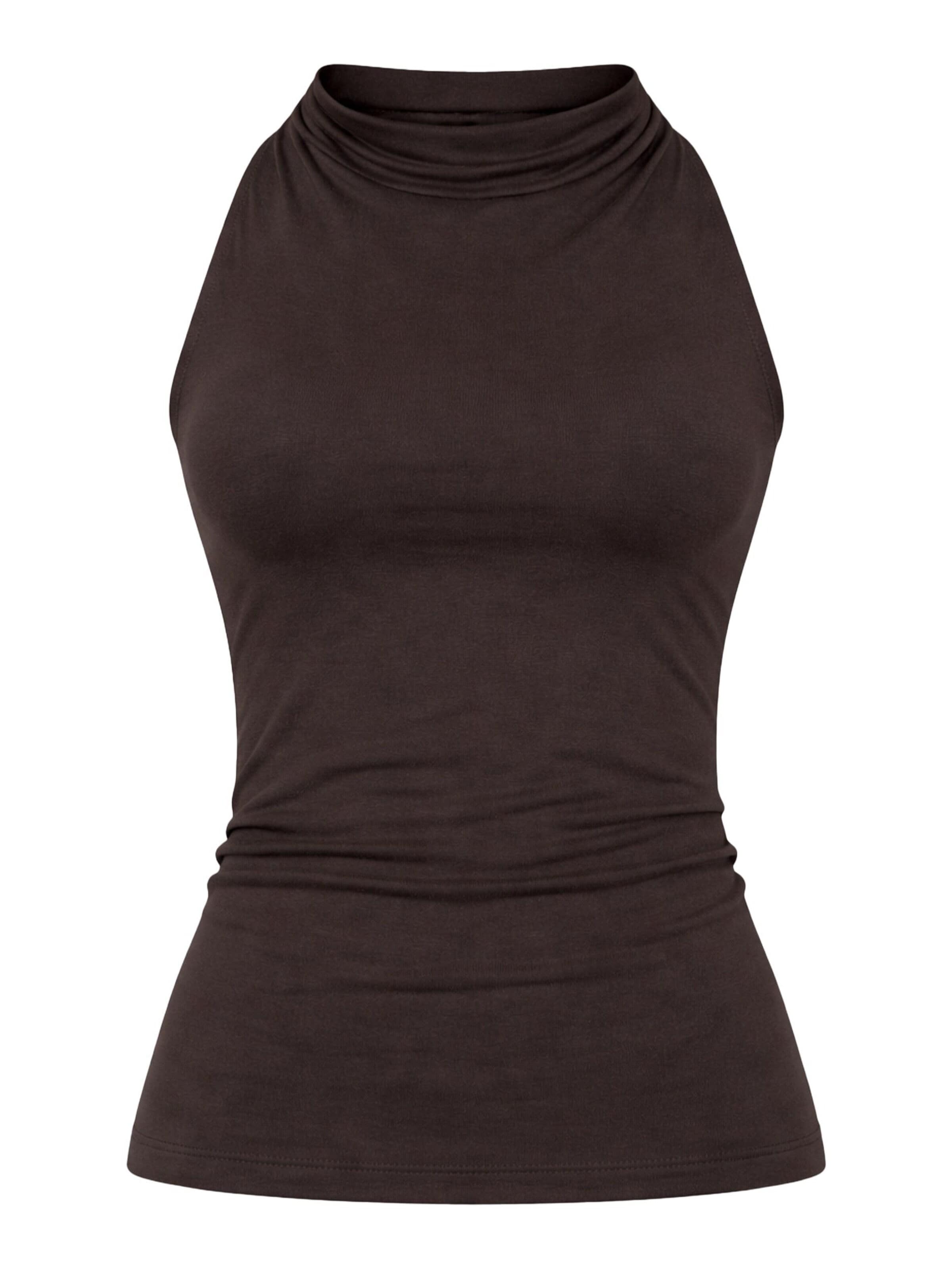 SASSYCLASSY Top‌‌‌‌‌‌ in Braun: Vorderseite