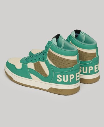Superdry High-Top Sneakers in Green