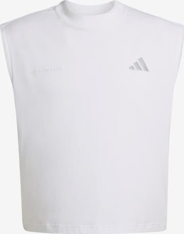ADIDAS PERFORMANCE Functioneel shirt 'Adi365 Cheering' in Wit: voorkant