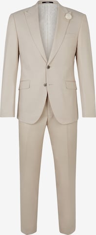 JOOP! Slim fit Suit 'Hawker Blayr' in Beige: front