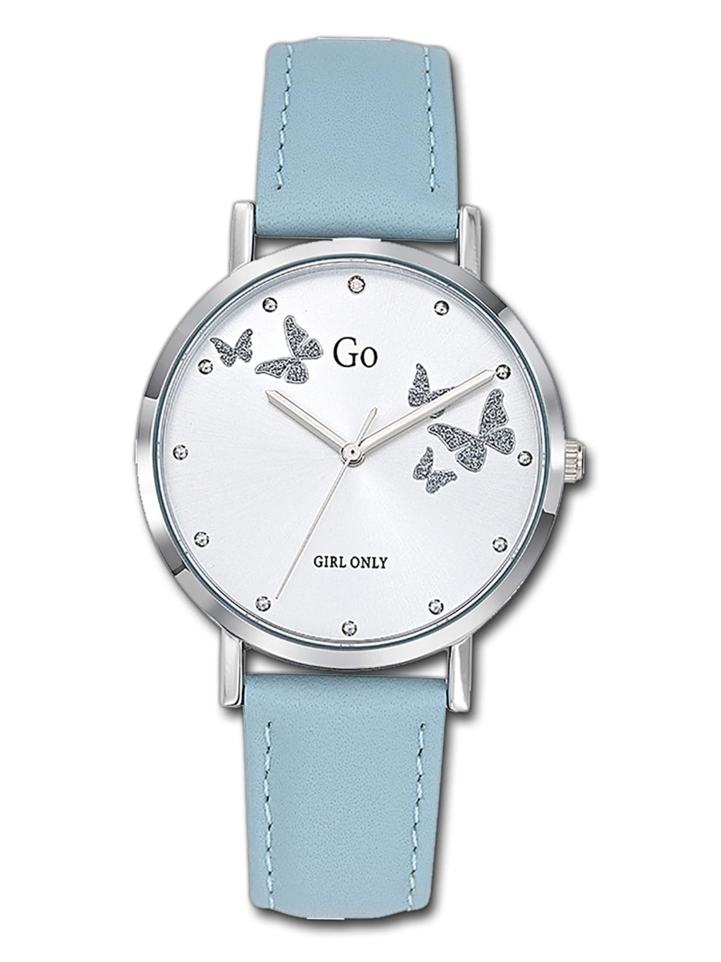 Orologio analogico di GO GirlOnly in grigio: frontale