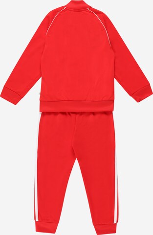 ADIDAS ORIGINALS Sweatsuit 'Adicolor Sst' in Red