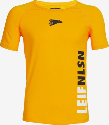 Leif Nelson Gym T-Shirt Rundhals in Orange: predná strana