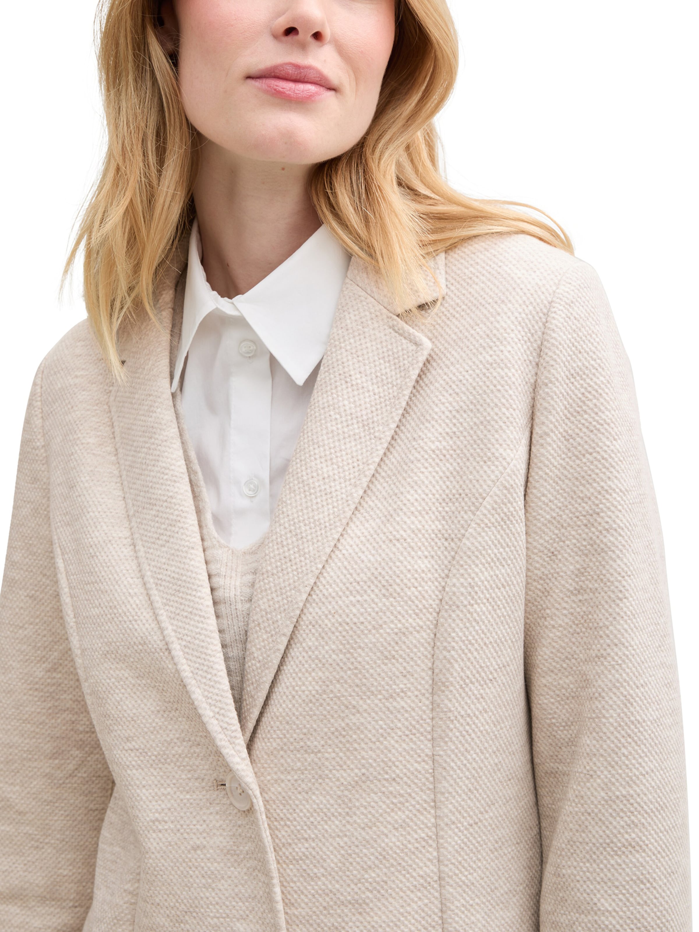 TOM TAILOR - Sobretudo meia-estação em bege