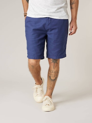 Deeluxe Regular Broek 'Midori' in Blauw: voorkant