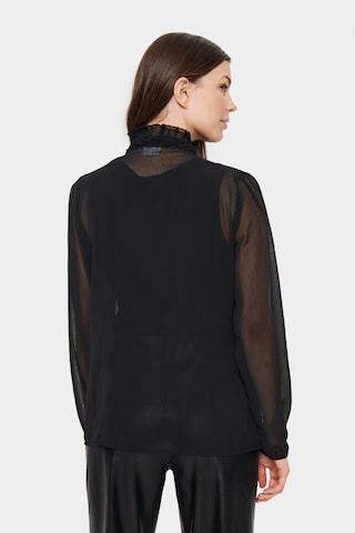 SAINT TROPEZ Blouse 'Lilja' in Black