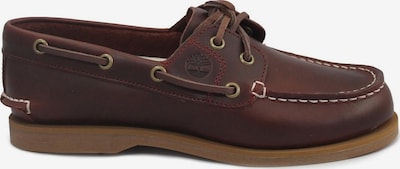 TIMBERLAND Mokassin 'TIMBERLAND A2Q9X classic boat burgundy full grain bordeaux scarpe donna mocassini lacci' in 37,5 in kastanienbraun, Produktansicht