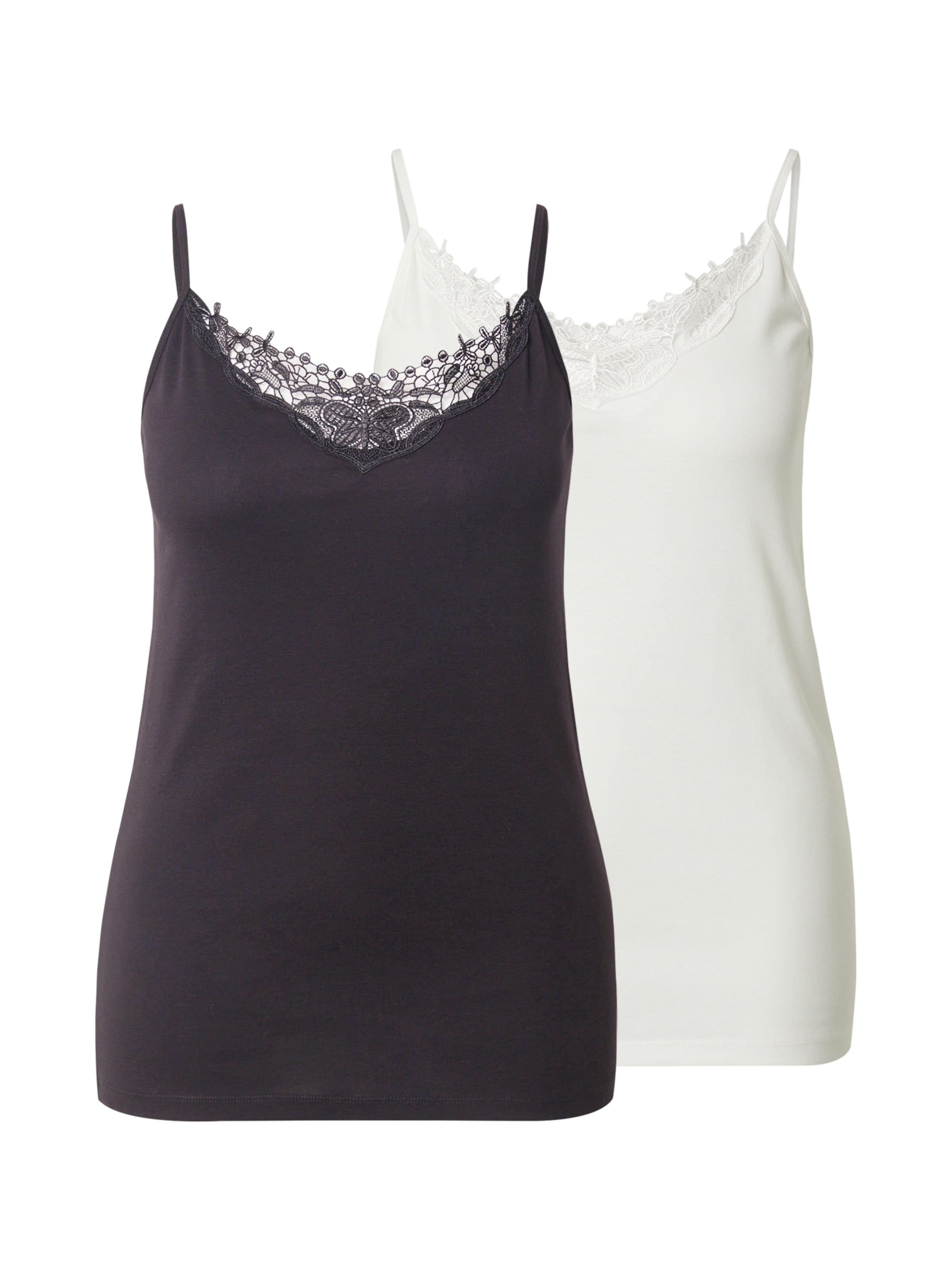 ONLY Carmakoma Top 'CARLULU' w kolorze czarny: przód