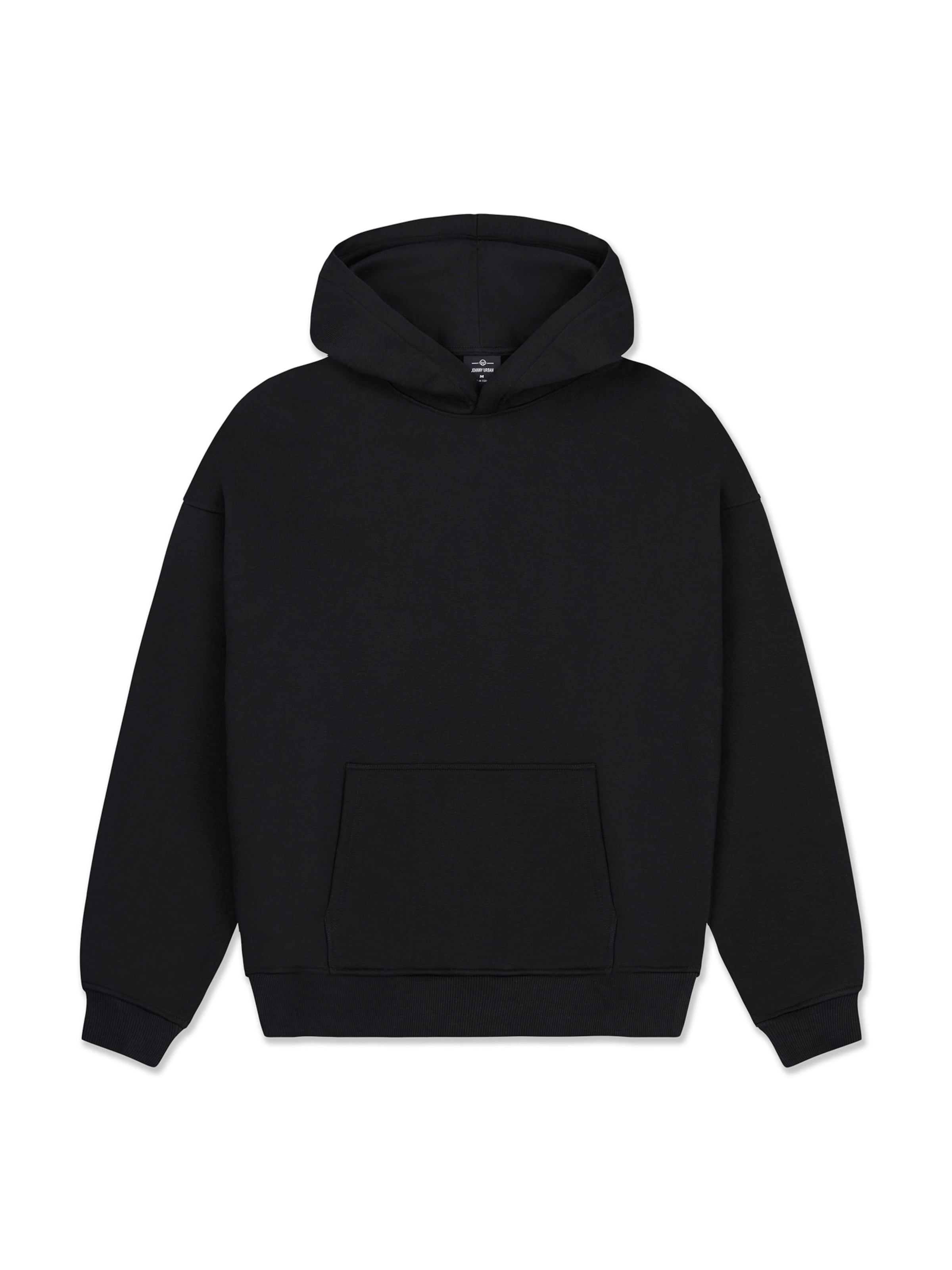 Johnny Urban Sweatshirt 'Cody Oversized' in Black: front