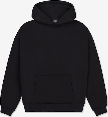 Johnny Urban Sweatshirt 'Cody Oversized' in Black: front