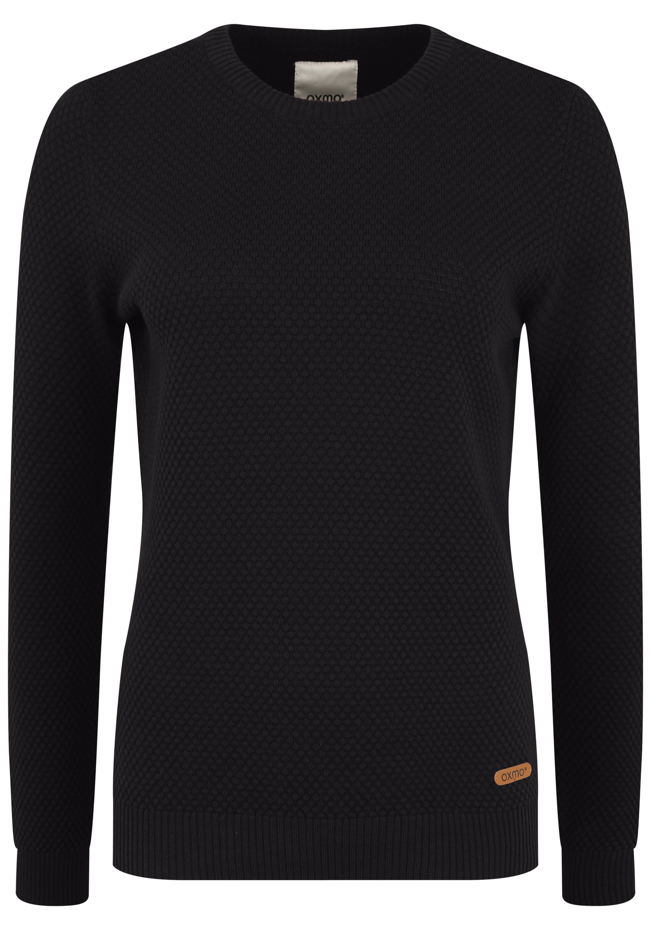 Oxmo Pullover 'Sarah' in Schwarz: Vorderseite