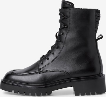 TAMARIS Lace-Up Ankle Boots in Black