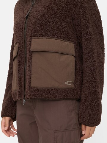 CAMEL ACTIVE Teddy Jacke mit Innentasche in Braun