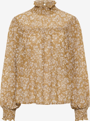 DreiMaster Vintage Bluse in Gelb: predná strana