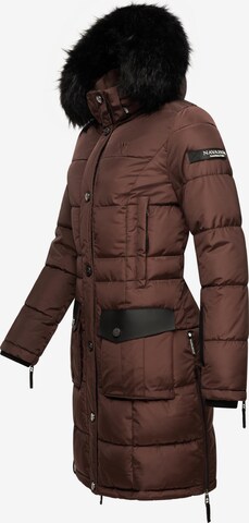 Manteau d’hiver 'Sinja' NAVAHOO en marron