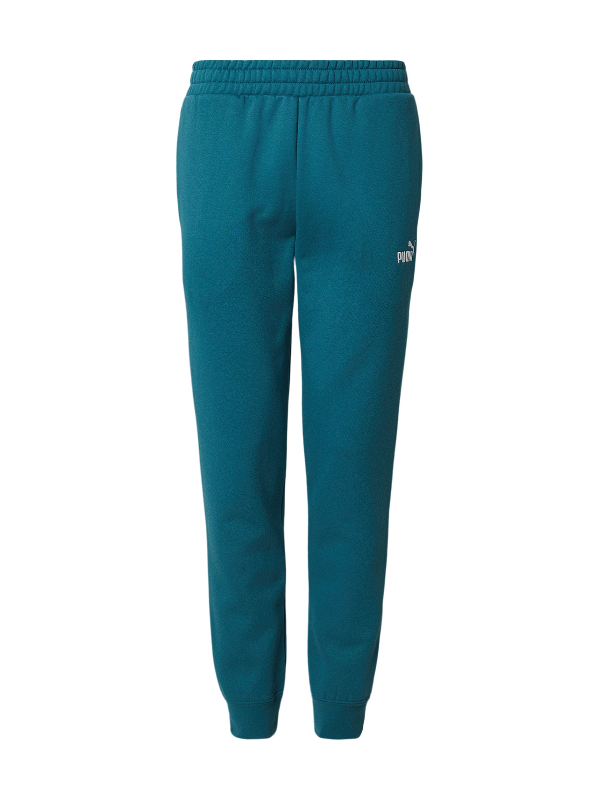PUMA Regular Sportbroek 'ESS No. 1' in Groen: voorkant