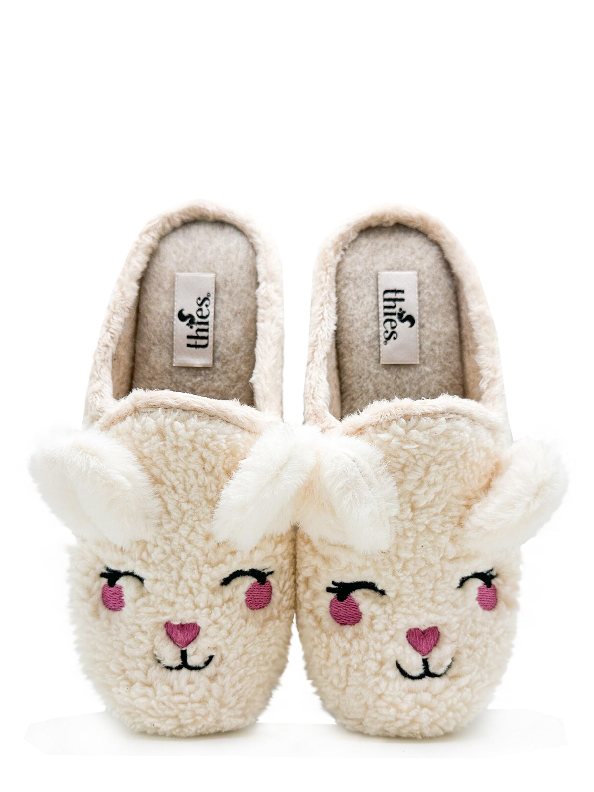 thies Slippers 'thies 1856 ® Organic Rabbit Slipper' in White