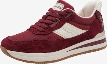 Tamaris Sneaker in Rot: Vorderseite