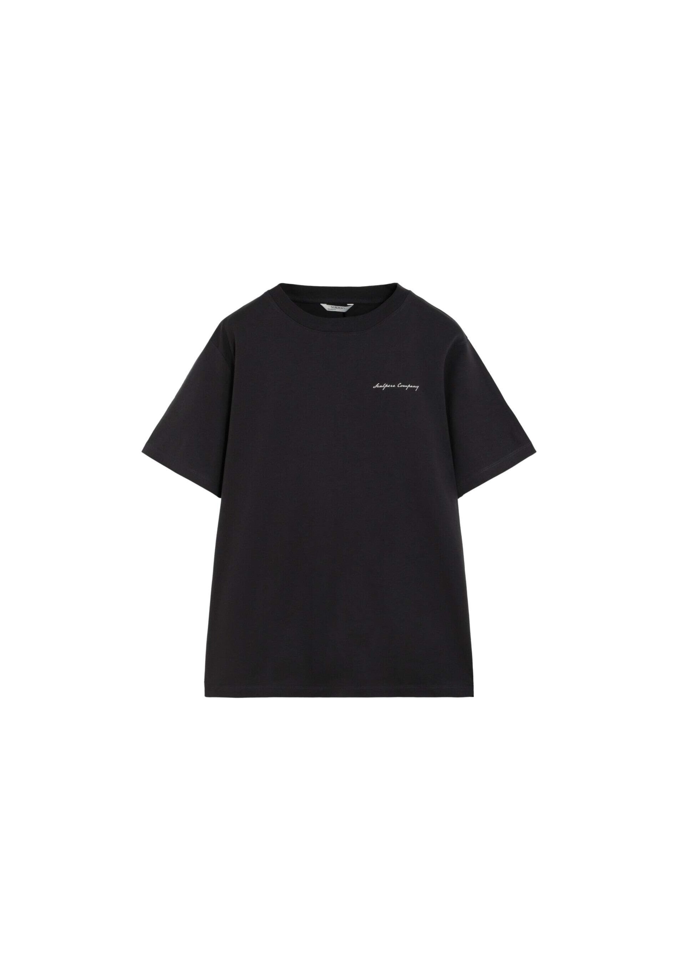 Scalpers Shirt in Zwart: voorkant