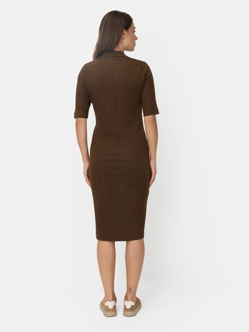 CAMEL ACTIVE Kleid aus Baumwollmix in Braun