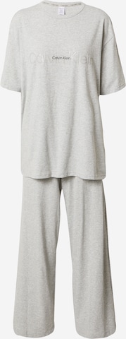 Calvin Klein Underwear Pyjama in Grau: predná strana