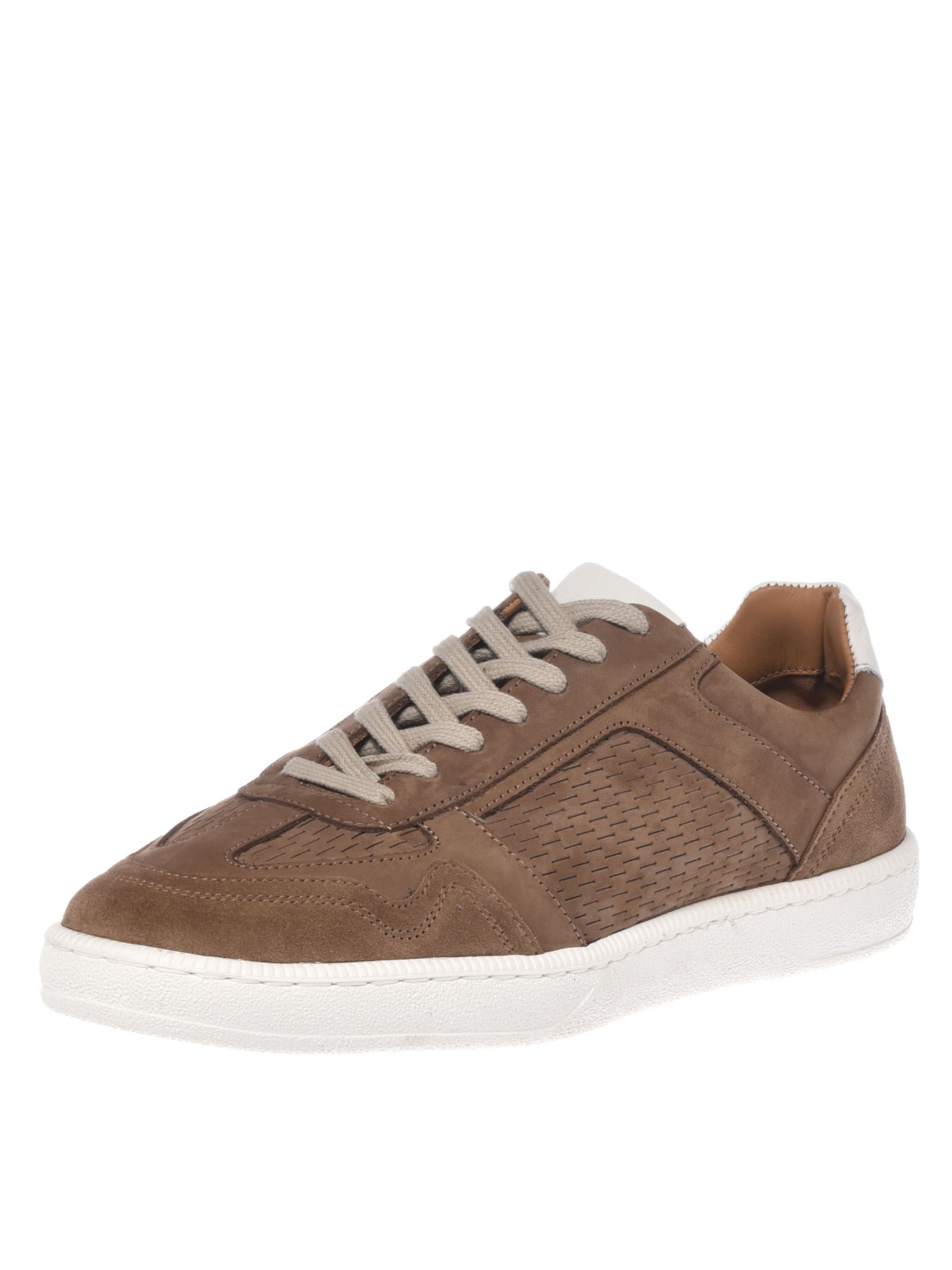 BALDININI Platform trainers in Brown: front