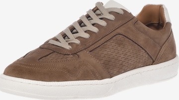Baskets basses BALDININI en marron : devant