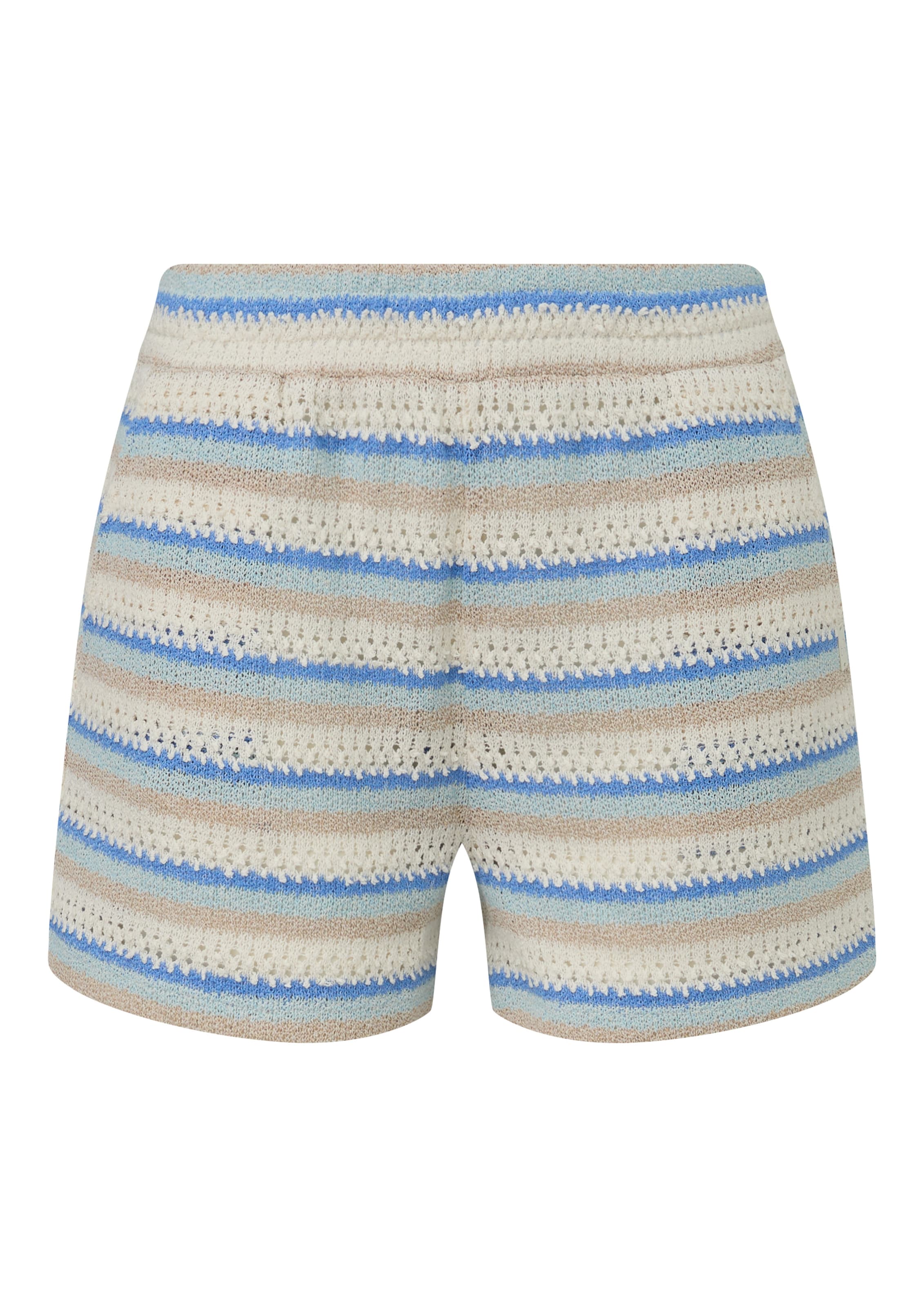 QS Regular Shorts in Beige: Vorderseite