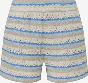 QS Regular Shorts in Beige: Vorderseite