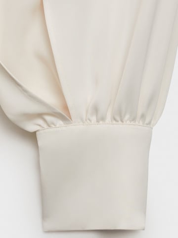 Robe 'Newrosa-A' MANGO en blanc