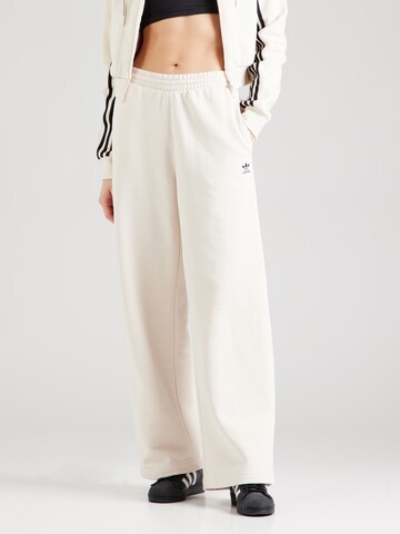 ADIDAS ORIGINALS Loosefit Broek 'Ess' in Beige: voorkant