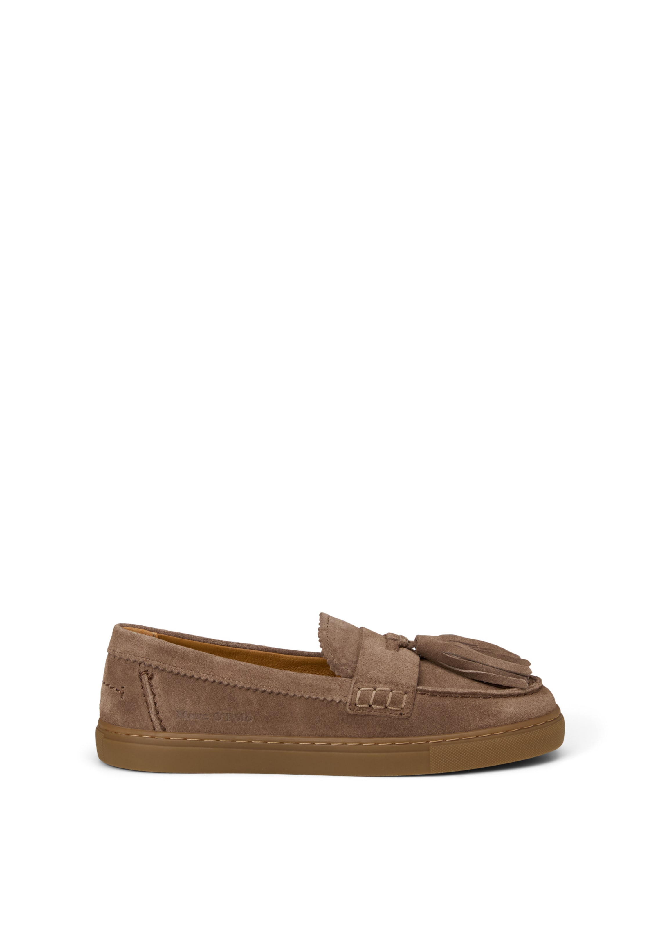 Marc O'Polo Moccasins 'Kara' in Brown: side