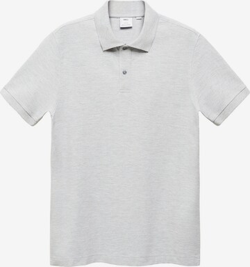 MANGO MAN Poloshirt 'REA' in Grau: predná strana