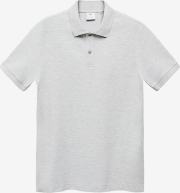 MANGO MAN Poloshirt 'REA' in Grau: predná strana