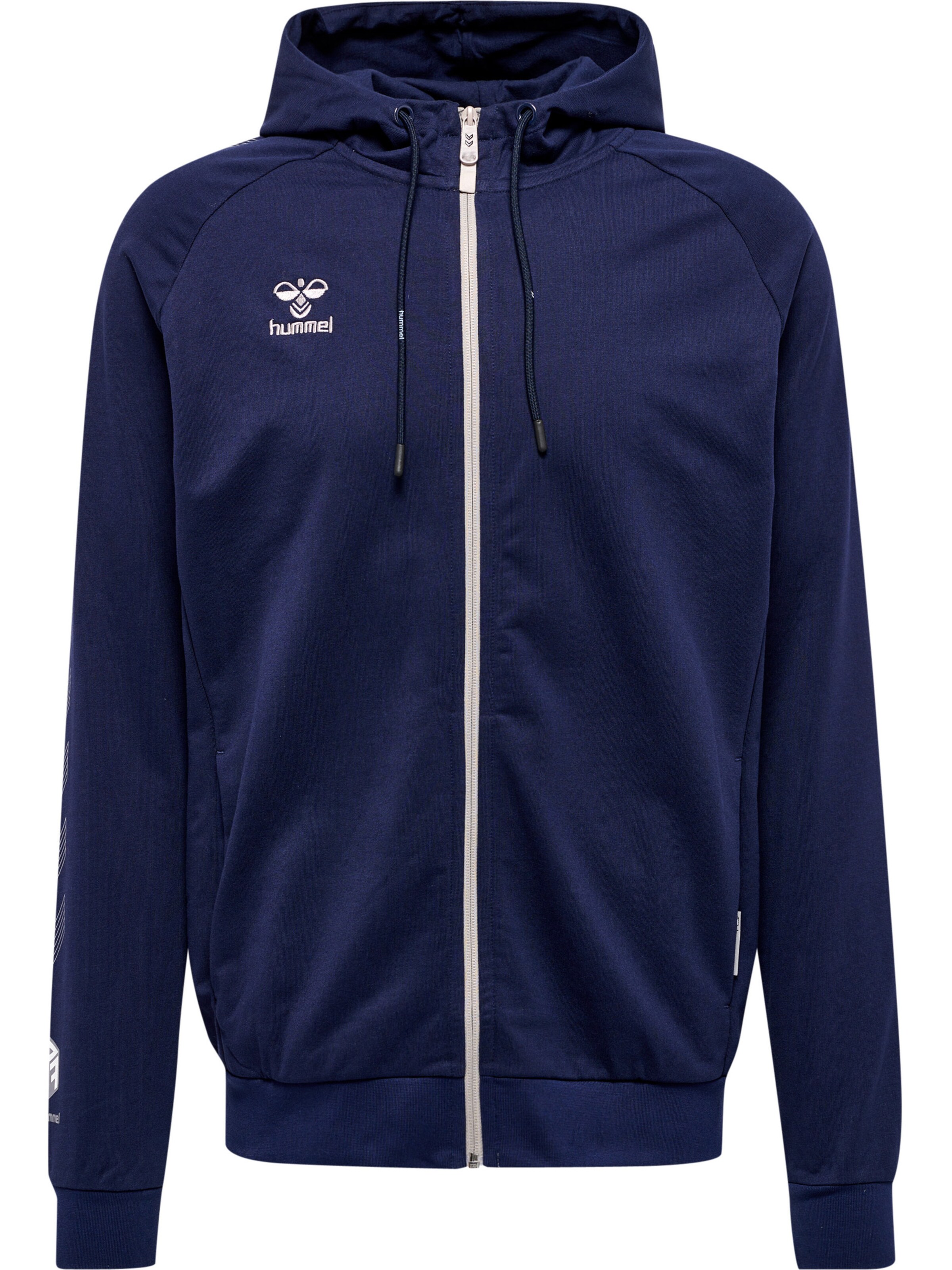 Hummel Sportsweatvest 'Move' in Blauw: voorkant