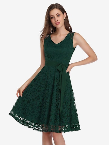 KoJooin Dress in Green: front