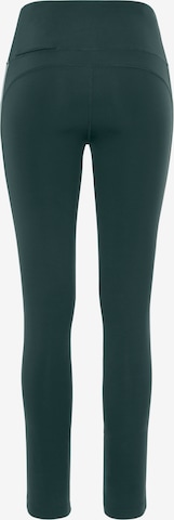 LASCANA ACTIVE Скинни Спортивные штаны в Зеленый