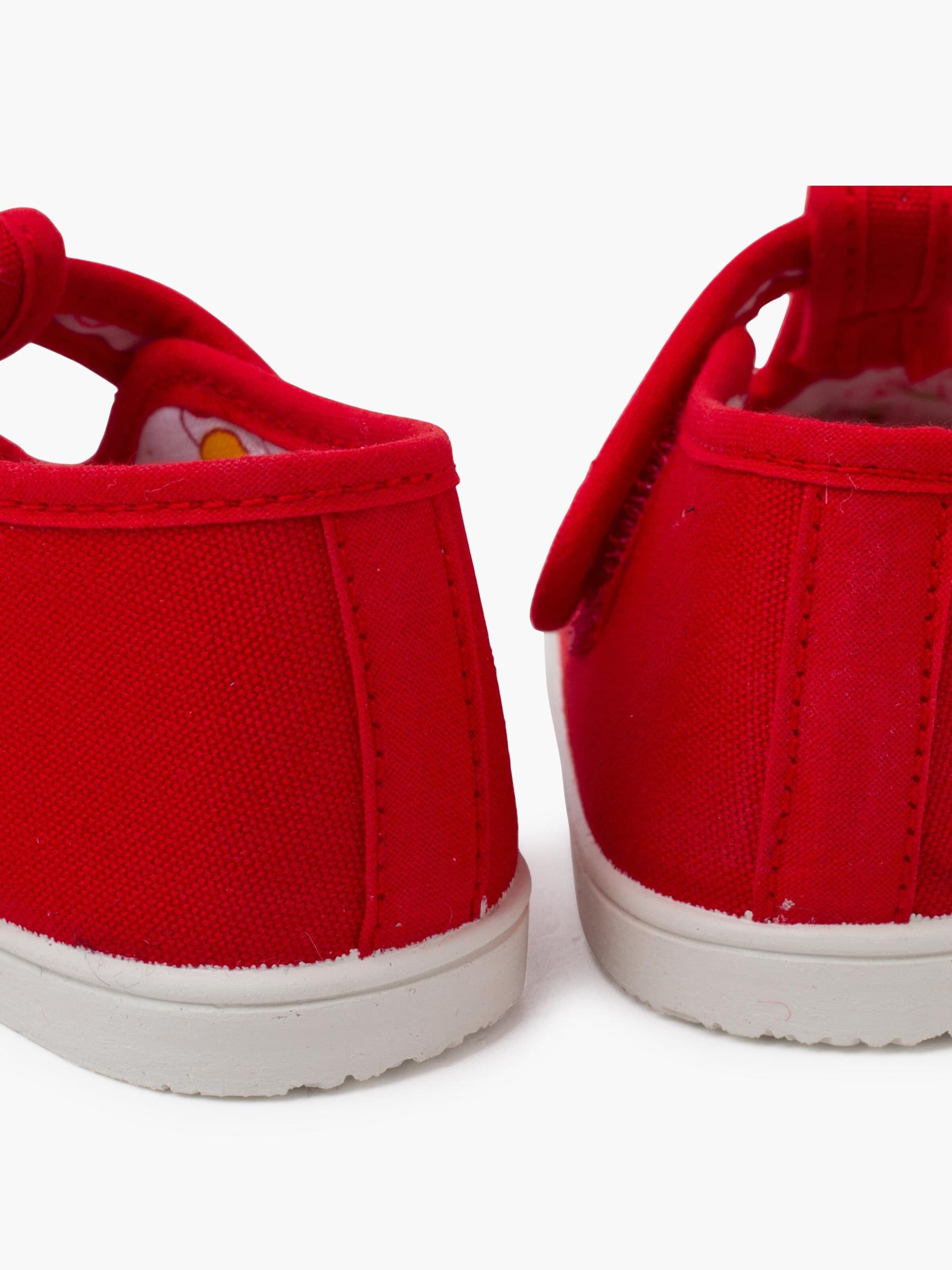 Pisamonas First-Step Shoes in Red