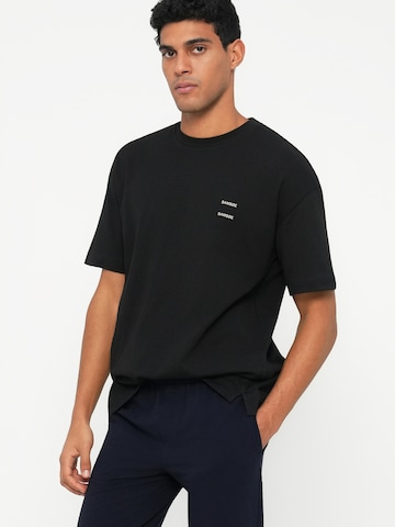Samsøe Samsøe T-shirt 'JOEL' i svart