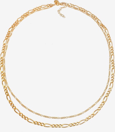 ELLI PREMIUM Halskette 'Figaro' in gold, Produktansicht