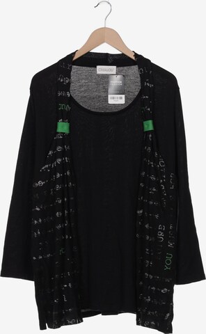 Chalou Sweater & Cardigan in 5XL in Black: front