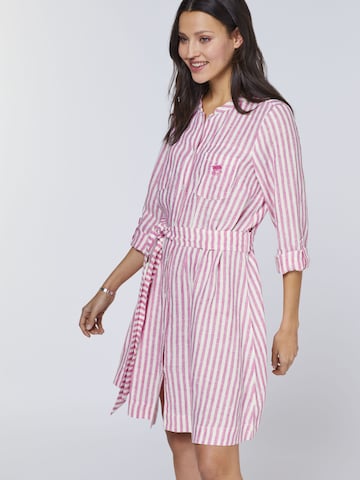 Polo Sylt Shirt Dress in Pink