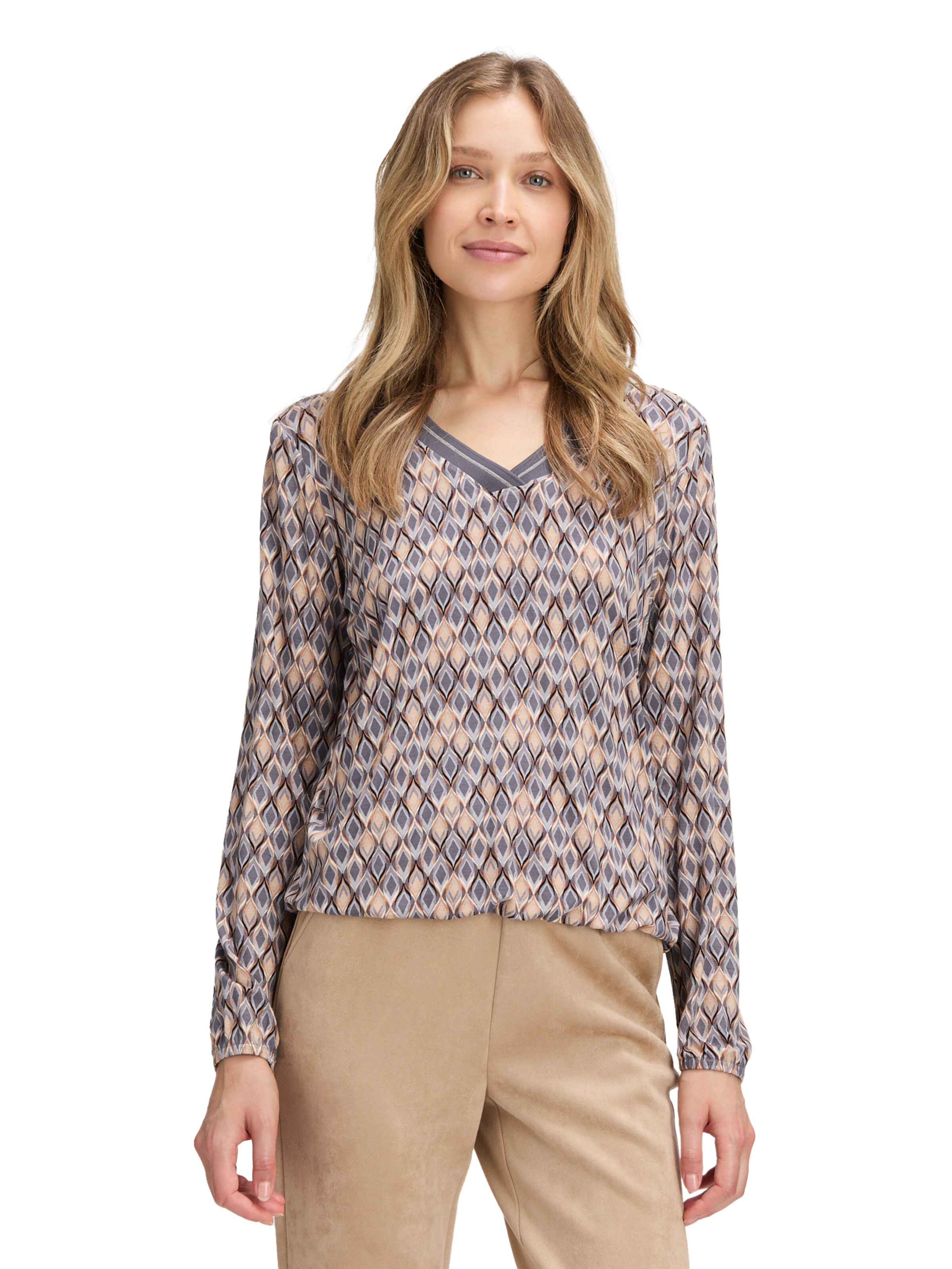 Betty Barclay Shirt in Grijs: voorkant