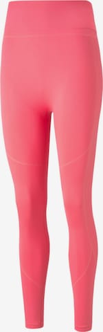 PUMA Спортен панталон в розово: отпред