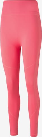 PUMA Workout Pants in Pink: front