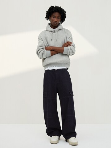 Bershka Baggy Cargofarkut värissä sininen