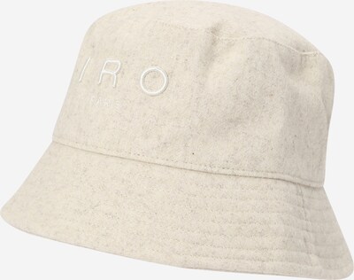 IRO Hat 'VENETO' i beige / hvid, Produktvisning